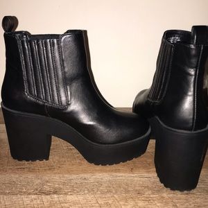 Forever 21 Black Booties